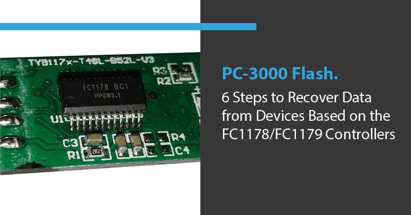 FirstChip一芯FC1178-FC1179主控芯片的不识别U盘恢复数据方法