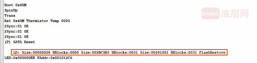 希捷F3驱动器FlashRestore故障数据恢复解决方案